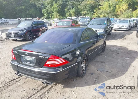 2004 Mercedes-Benz Cl 55 Amg from USA, damaged, VIN WDBPJ74J14A043008